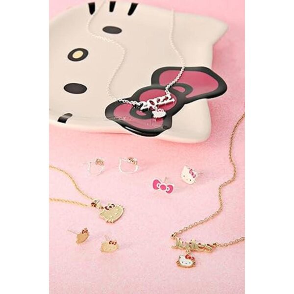 Hello Kitty Soporte de baratija para aros Plato de