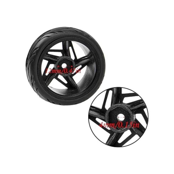 HIRCQOO Llantas hexagonales de 5 radios de 0.472 in y_5