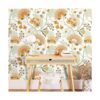 Floralplus Papel tapiz bohemio con flores de chomper_1