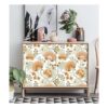 Floralplus Papel tapiz bohemio con flores de chomper_3