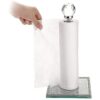 JUXYES Soporte vertical para rollos de toallas de papel de