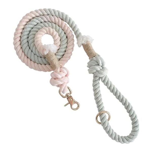 PUPPYSENTIALS Correas de cuerda para perros cuerda para
