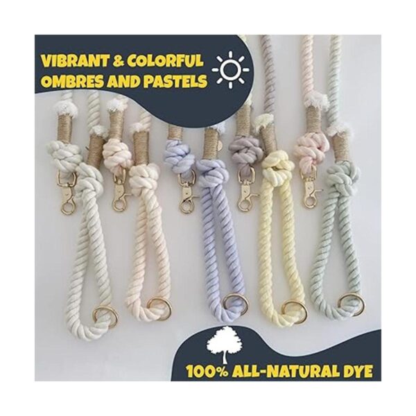 PUPPYSENTIALS Correas de cuerda para perros cuerda para