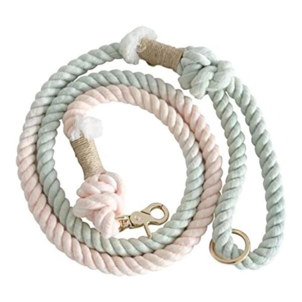 PUPPYSENTIALS Correas de cuerda para perros cuerda para
