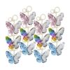 ArtCreativity Llavero de mariposa con lentejuelas_1