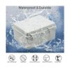 Otdorpatio Caja de conexiones cubierta con bisagras IP67_2