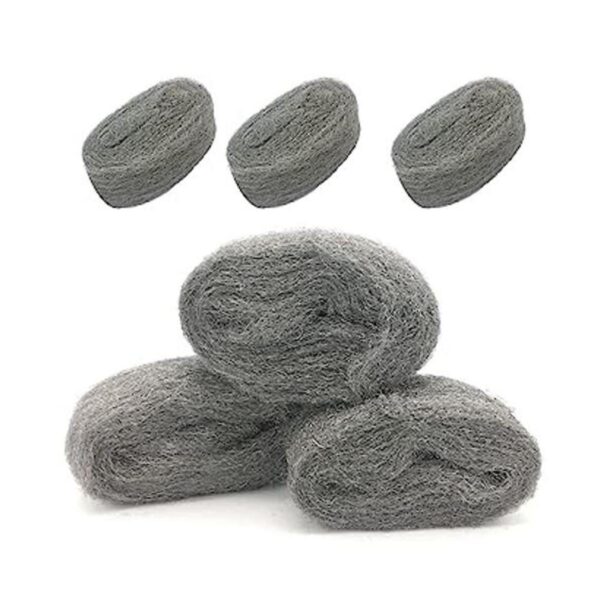 Kit de bricolaje de tela de relleno de lana de acero paño