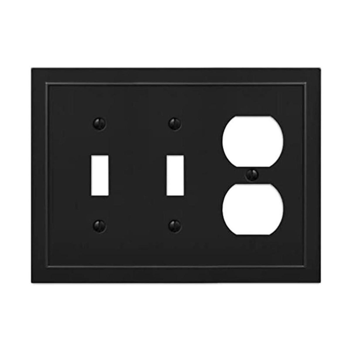 Amerelle 57TTDBK Bethany Placa de pared 2 palancas1