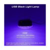 Lámpara LED USB de luz negra 10 W luz negra UV portátil_3