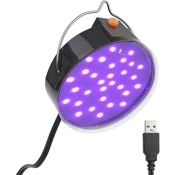 Lámpara LED USB de luz negra 10 W luz negra UV portátil_1