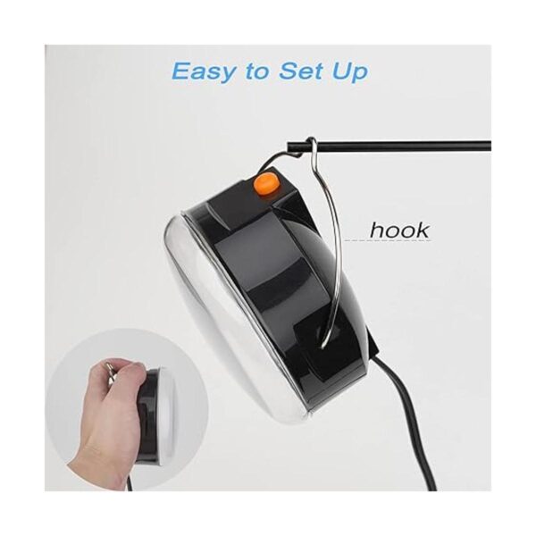 Lámpara LED USB de luz negra 10 W luz negra UV portátil_4