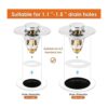 Drifop Tapón universal para fregadero de baño filtro de_5