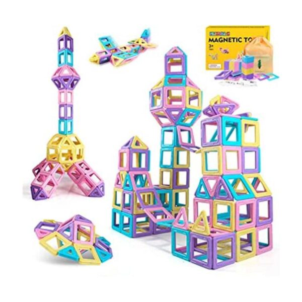 Juego básico de bloques magnéticos 28 piezas kits de_1