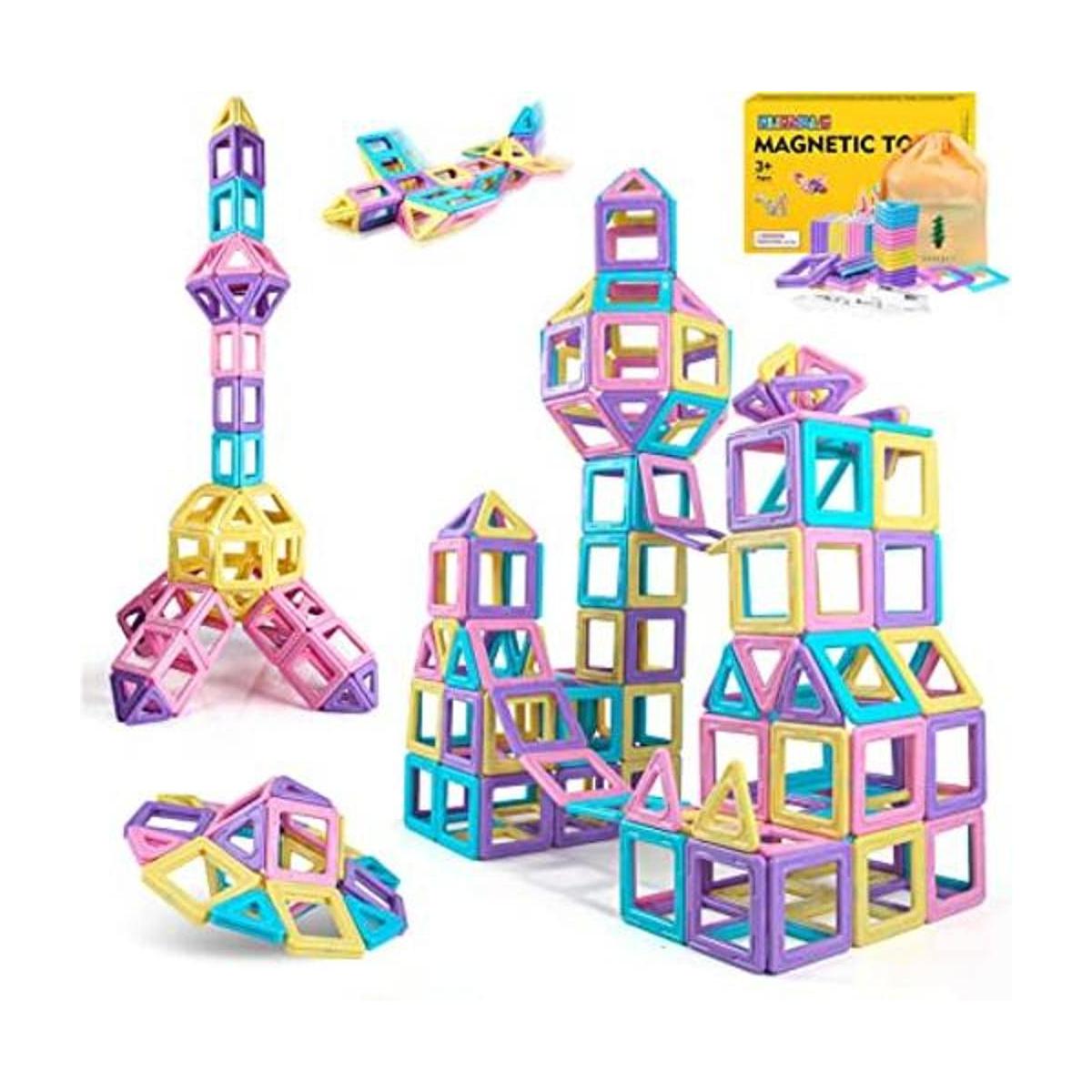 Juego básico de bloques magnéticos 28 piezas kits de