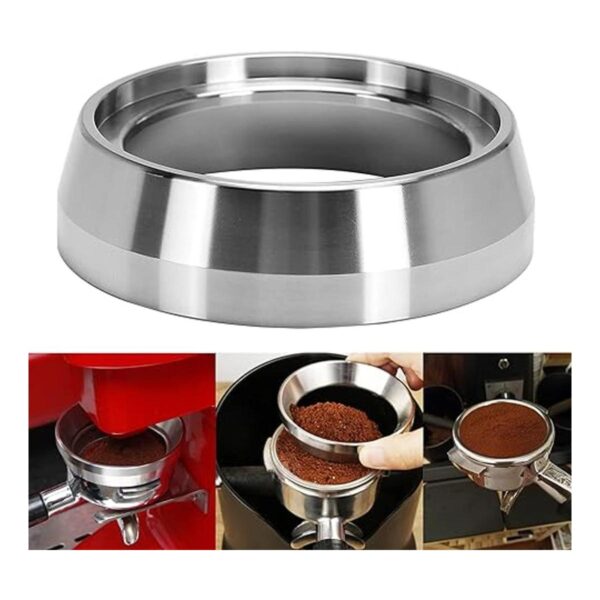 DIBTSA Embudo dosificador de café de acero inoxidable de_4