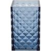 Juego de accesorios de baño azul 4 piezas cuadrados de