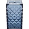 Juego de accesorios de baño azul 4 piezas cuadrados de