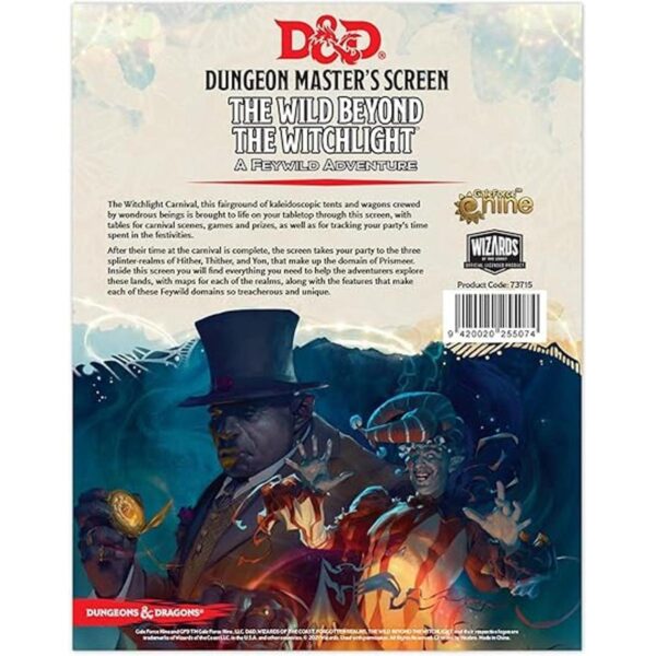 DD Pantalla de maestro de mazmorras de The Wild Beyond_1