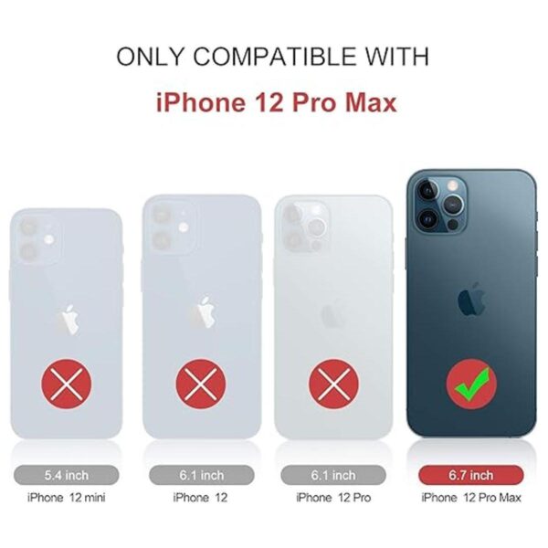 Defencase Funda para iPhone 12 Pro Max funda para iPhone_2