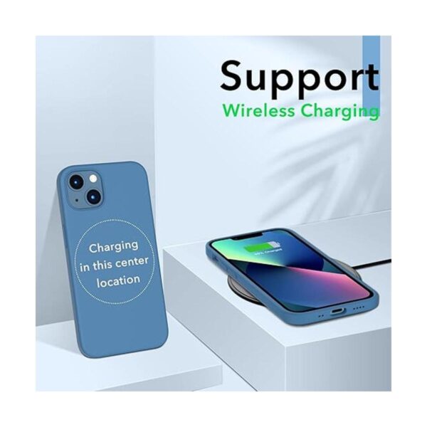 ORNARTO Compatible con iPhone 13 Mini silicona líquida_5