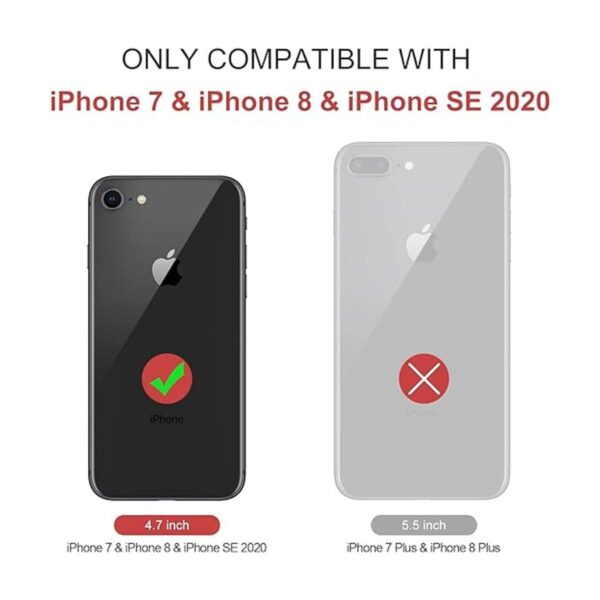 Defencase Funda para iPhone 87SE 2020SE 2022 funda_2