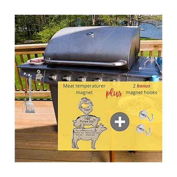 Imán de temperatura de carne de metal para refrigerador y_2