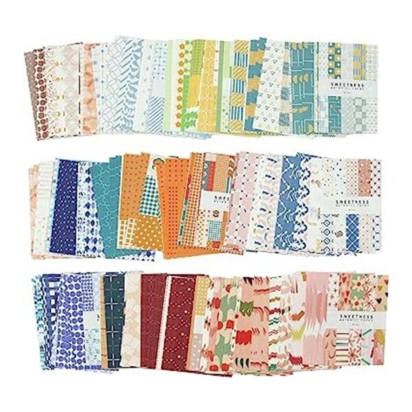 Cenbee 450 hojas de papel vintage para álbumes de