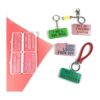Juego de moldes de resina para llavero de Swear Words 2