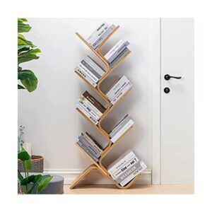 Estantería de bambú para árbol estantería de madera de 8_1