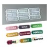 Juego de moldes de resina para llavero de Swear Words 2