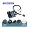 Nest Warehouse Divisor de cabecera USB de 9 pines macho de_4