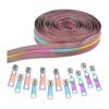 Elesunory Cremalleras 5 para costura cinta de nailon de