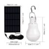 FLRONGSUN Bombilla solar portátil de 350 lúmenes luz de_2