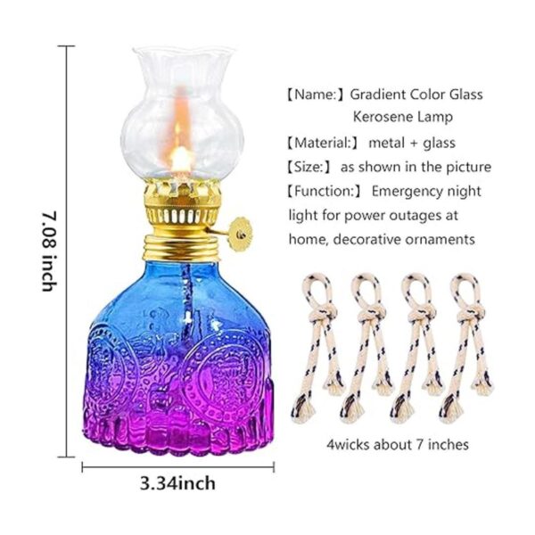 Lámpara de aceite vintage para uso en interiores lámpara_2