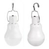 FLRONGSUN Bombilla solar portátil de 350 lúmenes luz de_4