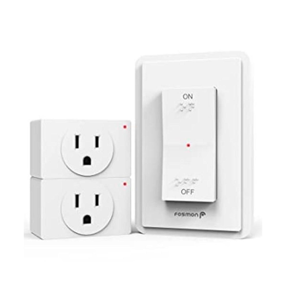Fosmon Interruptor de toma eléctrico de control remoto