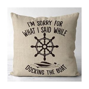 Im Sorry For What I Said While Docking the boat Funda de_1