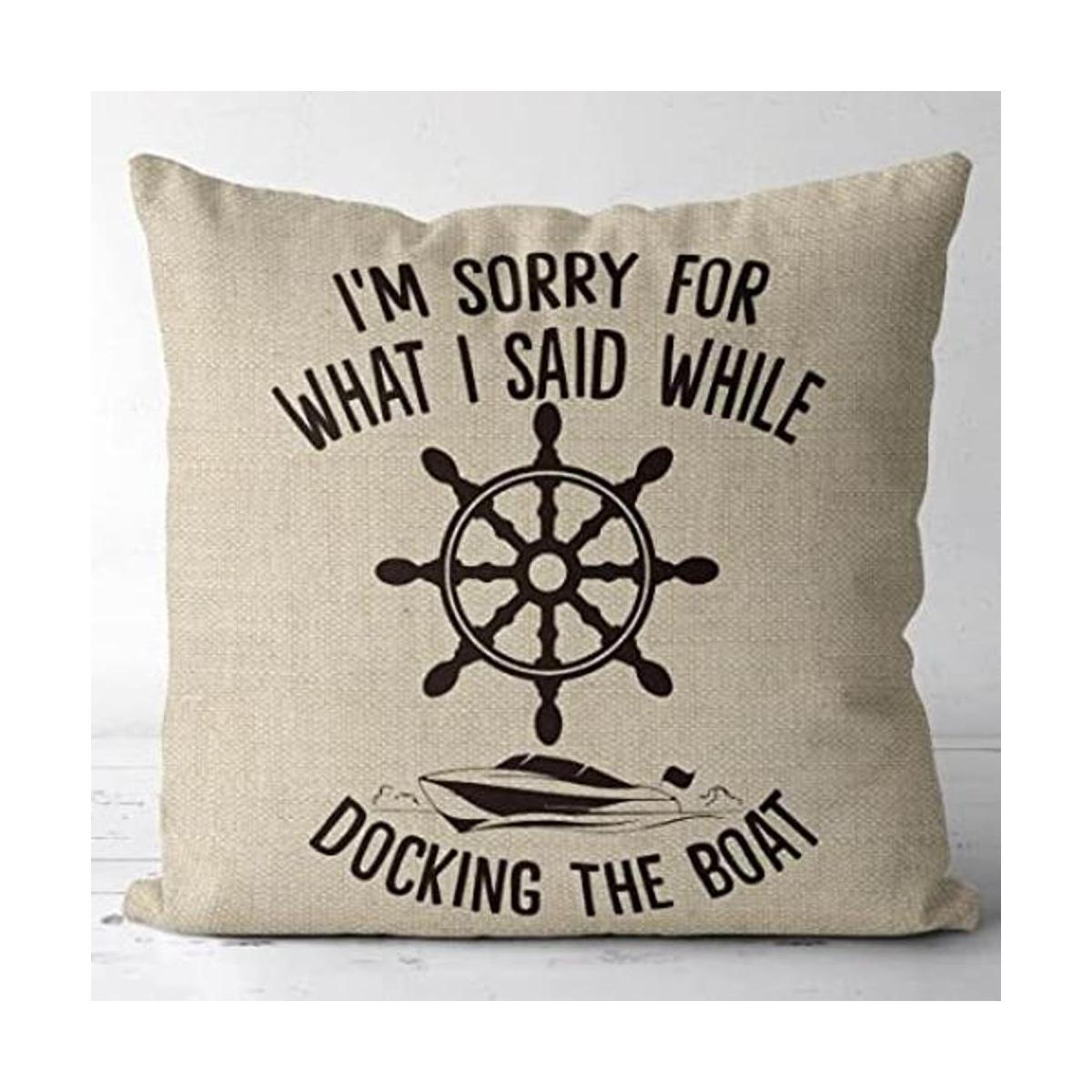 Im Sorry For What I Said While Docking the boat Funda de