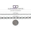 CleverDelights Cadena Rolo a granel Enlace de 14 64_3