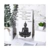 Decoraciones de pared con citas de Buda 2 piezas cita