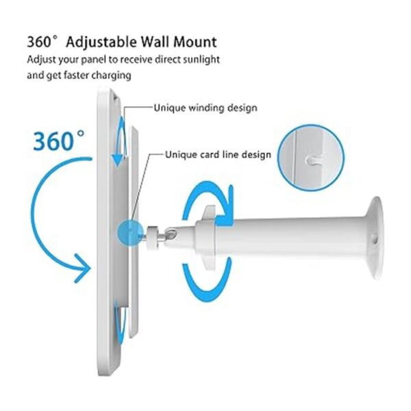 Panel solar de 4 W compatible con Arlo Essential_5