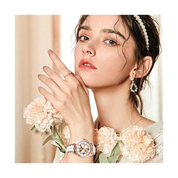 OLEVS Reloj automático elegante para mujer elegante reloj_2