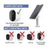 Panel solar de 4 W compatible con Arlo Essential_3