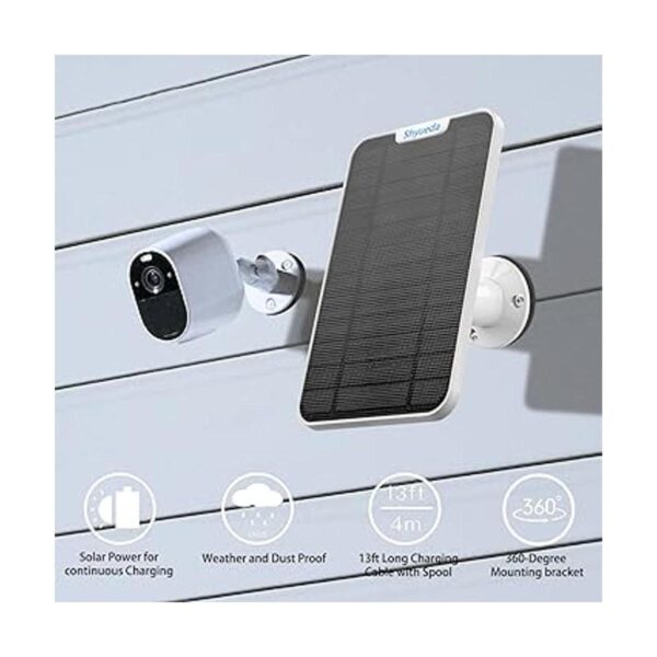 Panel solar de 4 W compatible con Arlo Essential_4
