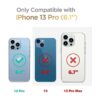 JOYAKI Funda tipo cartera compatible con iPhone 13 Pro de_2