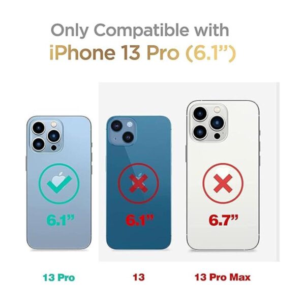 JOYAKI Funda tipo cartera compatible con iPhone 13 Pro de_2