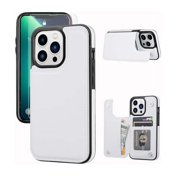 JOYAKI Funda tipo cartera compatible con iPhone 13 Pro de_1