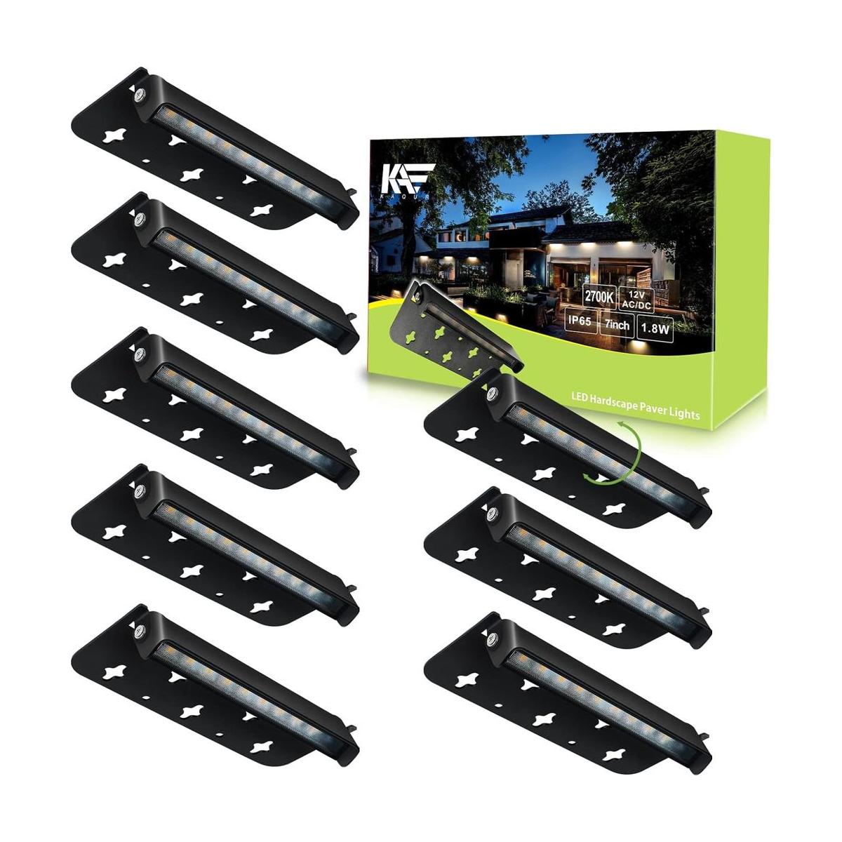 Kaqur Iluminación LED integrada de 7 pulgadas y 1.8 W