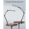 Lámpara LED de escritorio con abrazadera lámpara de_2
