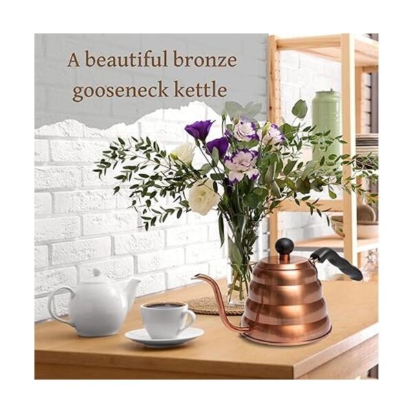 Mixpresso Hervidor de café con cuello de cisne para café y